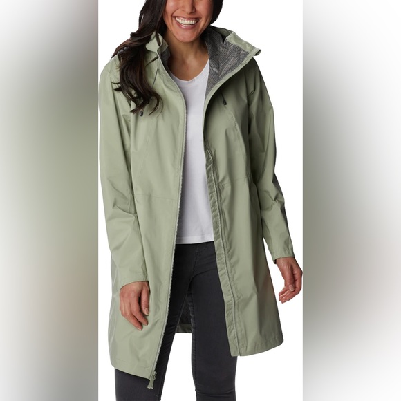 NWOT - Columbia Weekend Adventure Long Shell Jacket - Women's XS - Picture 1 of 7